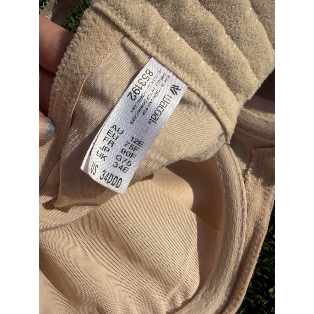 Wacoal Basic Beauty Underwire T-shirt Bra 34DDD Nude 853192 - Picture 3 of 3